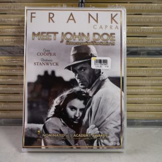 DVD : Meet John Doe (1941) ชัยชนะของผู้แพ้วันคริสต์มาส " Gary Cooper, Barbara Stanwyck " Frank Capra Collection