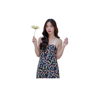 โปรโมชั่น : Overalls Happy Dress
