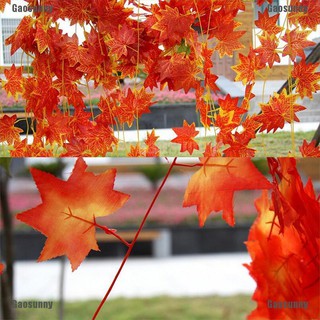 ดอกไม้ใบเมเปิ้ลสีแดงสําหรับประดับตกแต่ง 2 . 3 ม