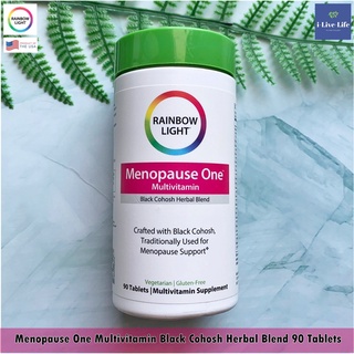 Rainbow Light -  Menopause One Multivitamin Black Cohosh Herbal Blend 90 Tablets วิตามินรวม สำหรับวัยหมดประจำเดือน