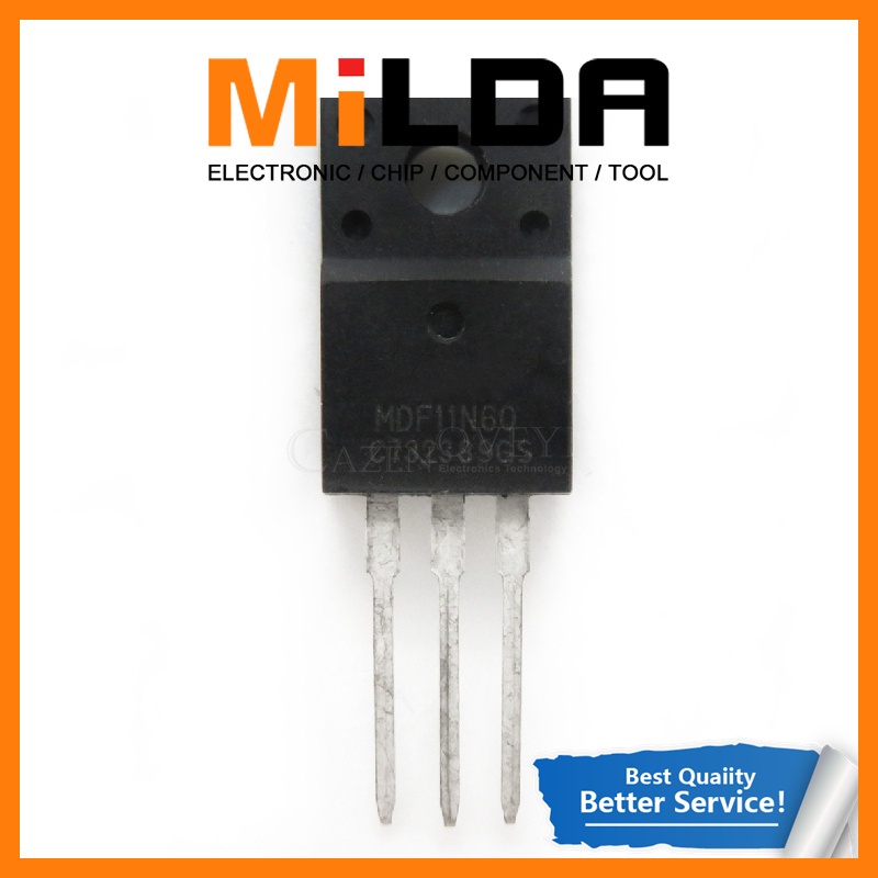 5 ชิ้น/ล็อต MDF11N60 MDF11N60TH 11N60 TO-220F