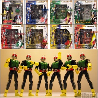 ฟิกเกอร์ชุดเกราะเหล็กไรเดอร์ Souchaku Henshin Series by Bandai