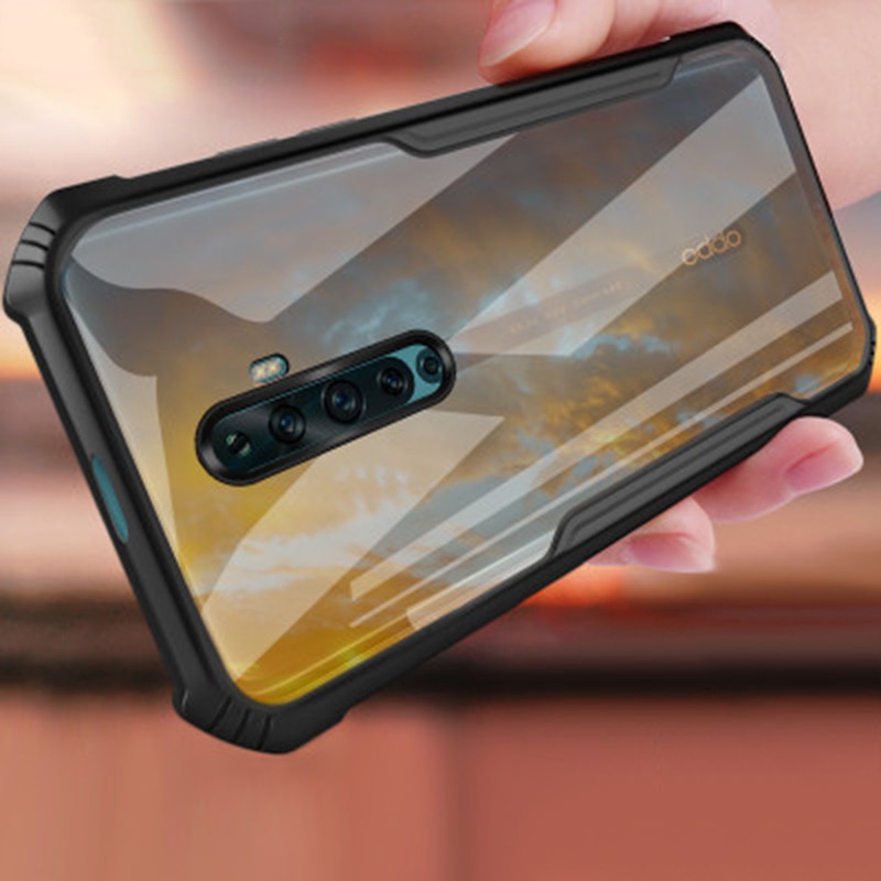 [Ready Stock] Shockproof Phone Casing For OPPO RENO 2 2F 2Z Case Protective Cover Airbag Bumper Transparent Cover reno2 f z Cases