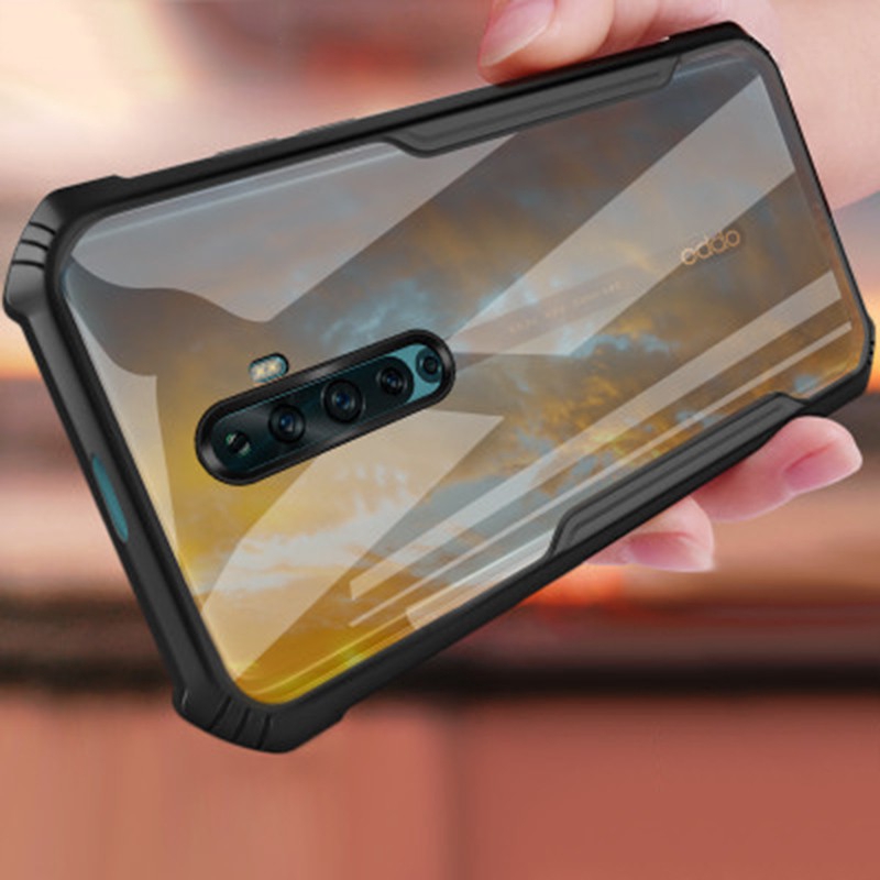 [คลังสินค้าพร้อม] เคสโทรศัพท์กันกระแทกสําหรับ OPPO RENO 2 2F 2Z 8T 4G 5G กรณีฝาครอบป้องกันถุงลมนิรภัยกันชนฝาครอบโปร่งใส reno2 f z กรณี