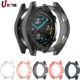 เคสป้องกันหน้าปัดนาฬิกา แบบซิลิโคน ขนาด 42 มิลลิเมตร 46 มิลลิเมตร สำหรับHuawei watch GT GT2