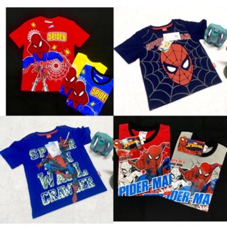 เสื้อยืด Spiderman ลิขสิทธิ์แท้ 💯 &gt;&gt;มีเก็บปลายทาง&lt;&lt;