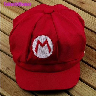 Takashiflower หมวกคอสเพลย์ super mario bros สีแดง สีเขียว