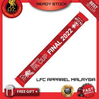 Liverpool FC Mafla ผ้าพันคอ FA Cup Final 2022 สินค้าลิขสิทธิ์จาก LFC UK