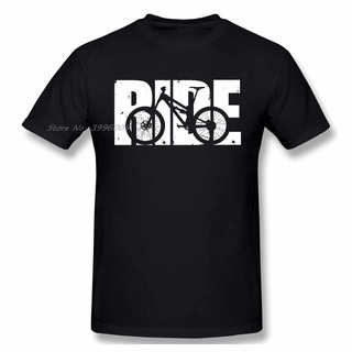 คอลูกเรือใหม่ เสื้อยืดลําลอง แขนสั้น พิมพ์ลาย Ride MTB สไตล์ฮาราจูกุ แฟชั่นวินเทจ สําหรับผู้ชาย 2022S-5XL