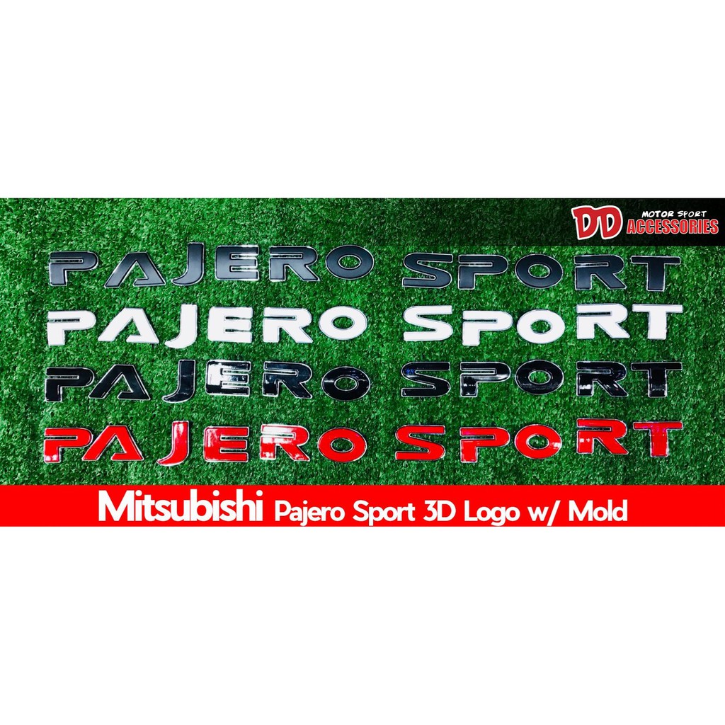 logo ฝากระโปรงหน้า mitsubishi Pajero sport 2015-2020