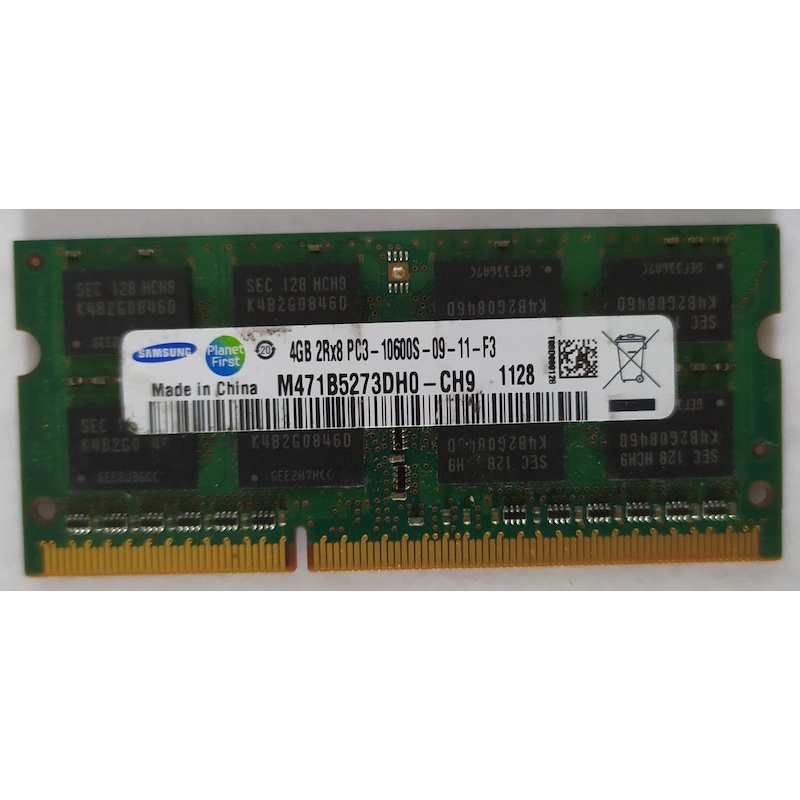 RAM 4GB Samsung PC3-10600S M471B5273DH0-CH9 61DAA175