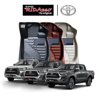 RIDA360®พรมขึ้นรูปไร้รอยต่อ TOYOTA REVO 4 (ประตู) 2015-NOW [068]/[010]