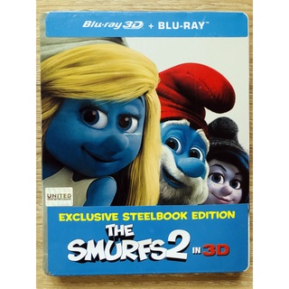 The Smurfs 2 เสมิร์ฟ 2 กล่องเหล็ก Blu-ray บลูเรย์ แผ่นแท้ ซับไทย เสียงไทย