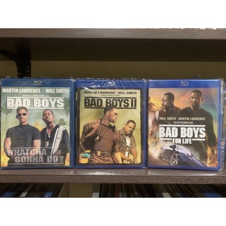 Bad boys trilogy ครบ 3 ภาค มีเสียงไทย บรรยายไทย หนังสุดมันส์น่าสะสม #รับซื้อblu-ray แท้