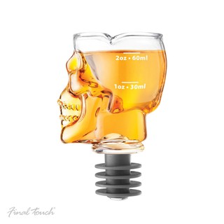 Final Touch Brainfreeze Skull Jigger Stopper จุกปิดขวด/ตวงเครื่องดื่ม รุ่น FTA1863