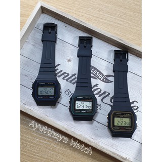 [ของแท้] Casio นาฬิกาข้อมือ รุ่น F91W-1/F-91W-3/F-91W-9 ของแท้ รับประกัน 1 ปี