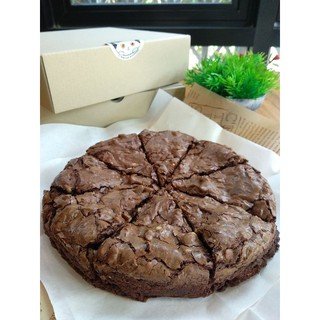 Flourless dark choc brownies 70%