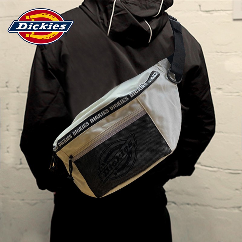 &gt; Explosive Dickies Tick Messenger Bag Male Wang Yibo The same style large-capacity shoulder Women s sports leisure wai