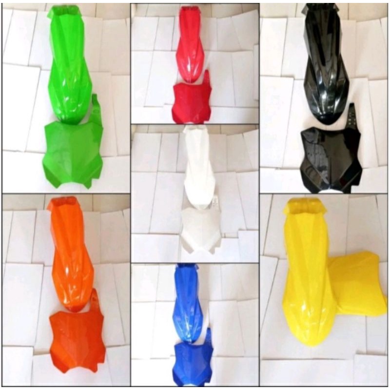 FRONT FENDER kx 450 kx 250 และหมายเลขแผ่น kx 450 หมายเลขหน้า KX 250 หมายเลขฝาครอบ KX250 หมายเลขจาน K
