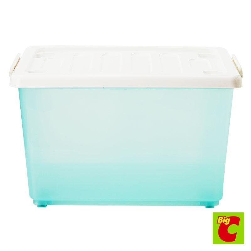 เบสิโค Box กล่องพลาสติกอเนกประสงค์ ล.ขนาด 50สีเขียวBesico MultipurposePlastic Size50 L.Green