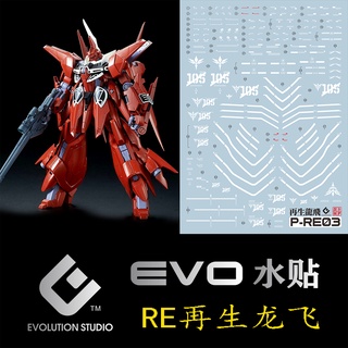 Evo รูปลอกสไลด์น้ํา 58 RE REBAWOO Fluorescent