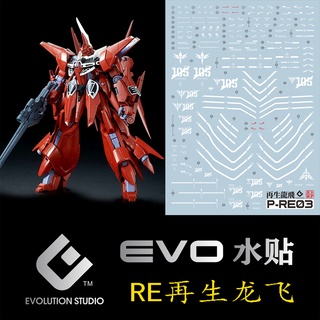 Evo รูปลอกสไลด์น้ํา 58 RE REBAWOO Fluorescent