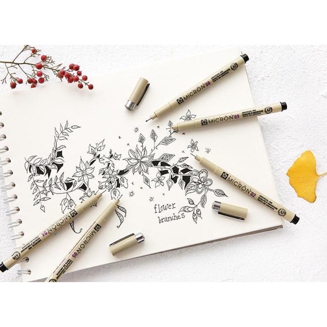 Sakura ชุดปากกาพิกม่า ซากุระ Sakura Manga Set มังงะ  (SAKURA Pigma Pen Set)