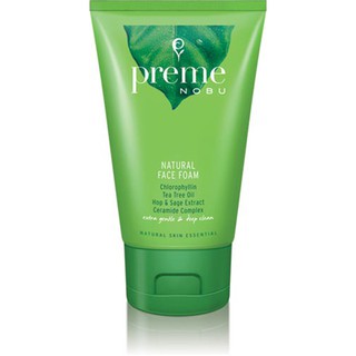 Preme Nobu Natural Face Foam 100g โฟมล้างหน้าพลังธรรมชาติ