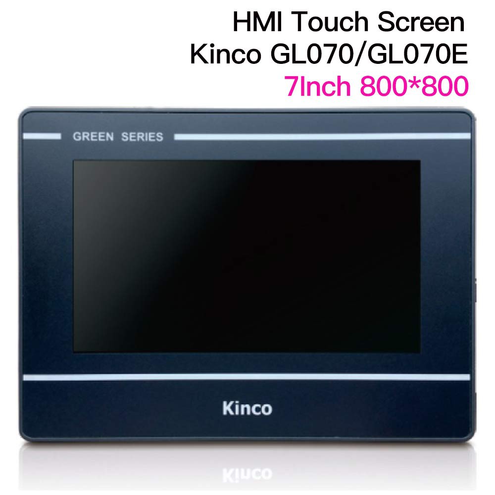 7 นิ้ว Kinco GL070 GL070E HMI หน้าจอสัมผัส 800*480 พอร์ต Ethernet มนุษย์เครื่องอินเทอร์เฟซแผงสัมผัส RS232 RS422 RS485 เปลี่ยน MT4434T MT4434TE