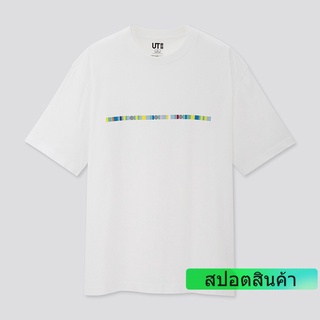 เสื้อยืดแขนสั้นพิมพ์ลาย Ut ) Pe T Ersaville สําหรับผู้ชายและผู้หญิง ( 428385 Uniqlo )