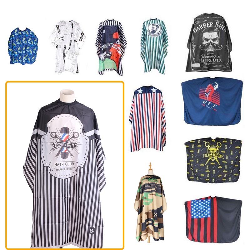 เสื้อคลุมตัดผม สำหรับร้านบาร์เบอร์ ร้านทำผม ร้านเสริมสวย เสื้อกาวน์สำหรับทำผม ราคา ถูกที่สุด ดีลบีเคเค