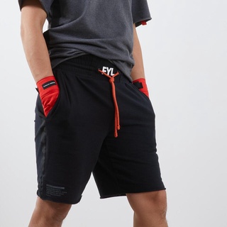 กางเกงผู้ใหญ่สำหรับชกมวยรุ่น 100 OUTSHOCK 100 ADULT BOXING SHORTS - BLACK