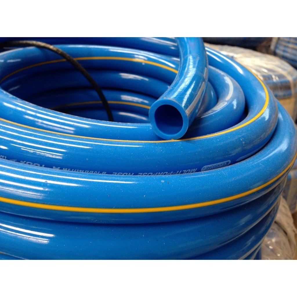 Oceanstone สายยางฟ้าคาดเหลือง OCEANSTONE ขนาด 5/8" แบ่งขาย !!!ราคาดี!!!