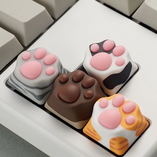 [พร้อมส่ง]Keycap Cat Paw ABS อุ้งเท้าแมว Cherry Mx Switches #7