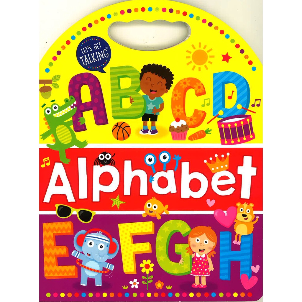 BBW หนังสือ Alphabet : Handle Board Books ISBN: 9781774020975