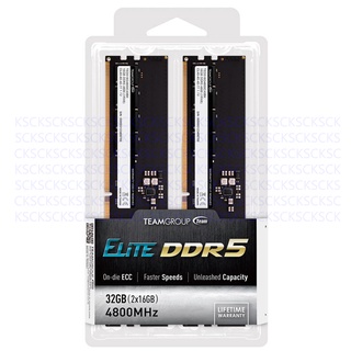 TEAMGROUP Elite DDR5 32GB Kit (2 x 16GB) 4800MHz (PC5-38400)