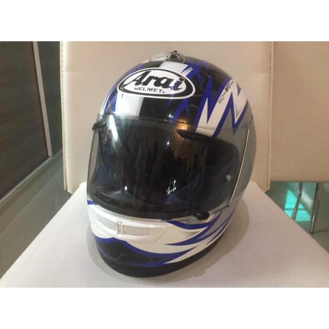 สภาพสวยใหม่ Arai Condor มีเม้าการ์ด งานยุโรป หมวกลายนักซิ่ง สปอทเท่ๆ