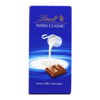 *ปลอมคืนเงิน	Lindt Swiss Milk Chocolate 100g. ช็อกโกแลตนม