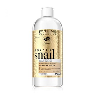 Eveline Royal Snail 3 In 1 Micellar Water 500 ml น้ำไมเซลล่า