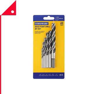 COMOWARE : CMWAMZ001* ชุดดอกสว่านไม้ COMOWARE Brad Point Drill Bits Set