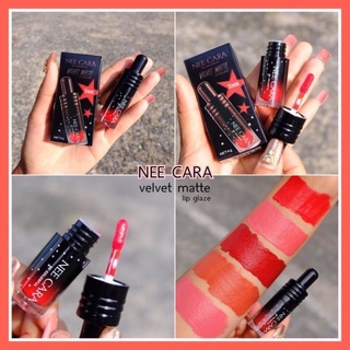 N040 ของแท้ ลิปกลอส นีคาร่า Lip glaze velvet nee cara