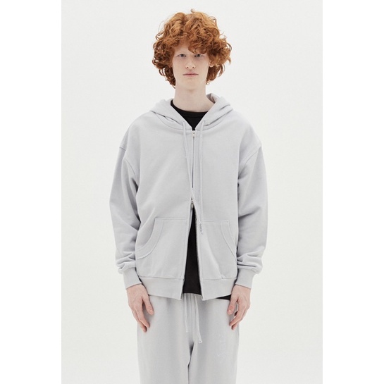 PREORDER - เสื้อฮู้ด SOLID LOGO HOODY IN SKY martin kim