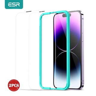 ESR Screen Protector for iPhone 14  Anti Glare Tempered  Glass for iPhone 14 Pro Max Anti-Glare Anti-Blue Light Tempered