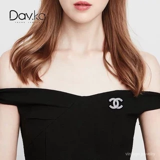 เข็มกัดแฟชั่น เสื้อติดอก เข็มกลัดดอกไม้ สีทองสีเงิน