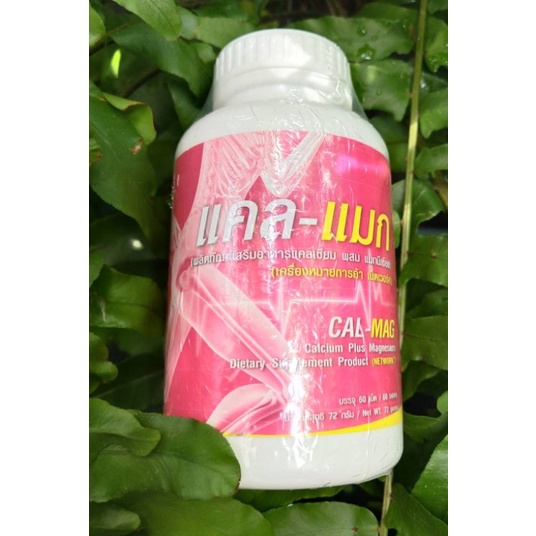 Cal-Mag แคล-แมก แคลเซียม PGP (1กระปุก×60แคปซูล)