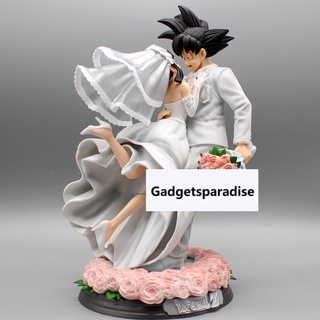 ฟิกเกอร์ PVC อนิเมะดราก้อนบอล GK Son Goku Qiqi ขนาด 31 ซม. สําหรับตกแต่งงานแต่งงาน