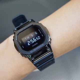 G-Shock Dw-5600BB เปลี่ยนกรอบ Full metal black