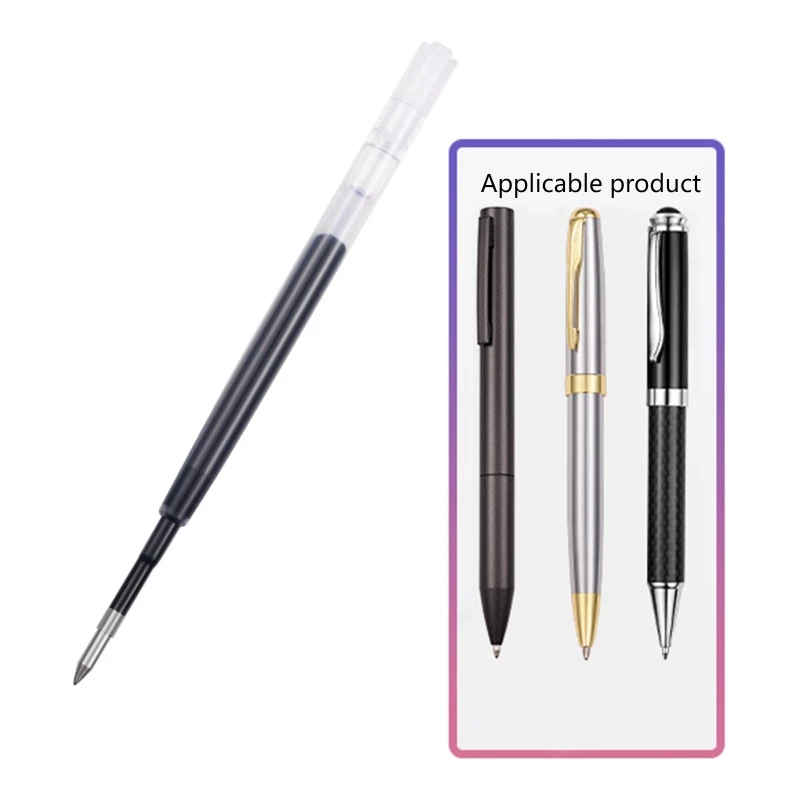 ไส้ปากกาเจล G2 0.5 0.7 มม. สีฟ้า ดํา 10 ชิ้น