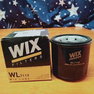 WIX WL7119 ไส้กรองน้ำมันเครื่อง กรองเครื่อง Suzuki Swift สวิฟท์ Ciaz เซียส 1.2 toyota avanza 1.3/1.5