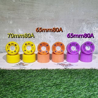 [0316] ล้อสเก็ตบอร์ด ล้อสเนป 65x45mm เปิดหน้า 70x42mm ขอบมน แข็ง 80A 83A 86A ล้อ K6